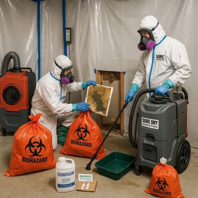 Contaminated Water Handling Protocols process in Maitland, FL